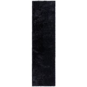 Flair Rugs koberce Behúň Indulgence Velvet Black - 60x230 cm