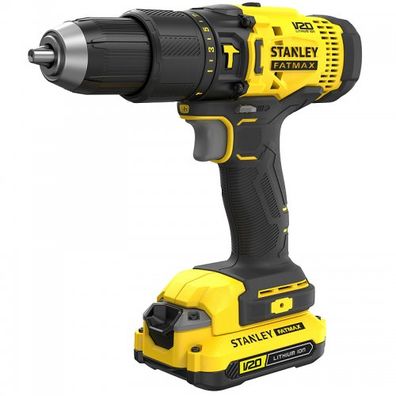 Akumulátorová príklepová vŕtačka V20 18V 2x1,5Ah Stanley FatMax SFMCD711C2S