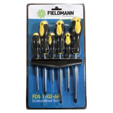 Fieldmann - Sada skrutkovačov s držiakom 6 ks