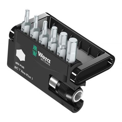 Wera 056168 Bit-Check 7 Hex-Plus 1 (sada 7 kusov)
