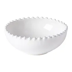 Biela kameninová miska Costa Nova Pearl, ⌀ 15 cm