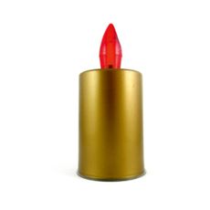 LED Sviečka LED/2xAA teplá biela 10,8 cm zlatá
