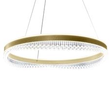 LED Luster na lanku LED/52W/230V pr. 60 cm zlatá