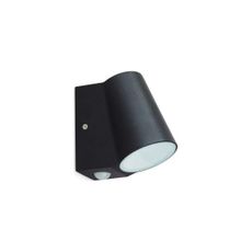 LED vonkajšie nástenné svietidlo so senzorom BUNOL LED/6W/230V IP44 čierne