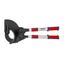 Nožnice na káble 680 mm Knipex 95 32 100, račňa s teleskopickými rukoväťami