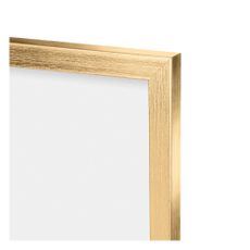 Plastový rámček na stenu v zlatej farbe 55x45 cm – knor