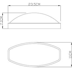 Deko-Light 731092 -LED Vonkajšie nástenné svietidlo ERIDANI 13W/230V IP44 antracit