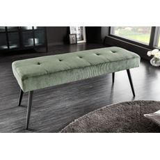 Lavička Boutique 100cm zelená šnúra