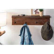 Estila Vidiecky štýlový vešiak Hemingway z recyklovaného dreva 60cm