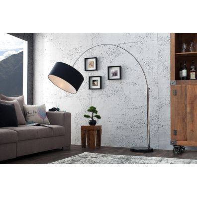 Estila Luxusná štýlová stojaca lampa Big Bow čierna