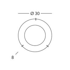 Kolarz A1306.11.4. - Stropné svietidlo MOON 1xE27/60W/230V
