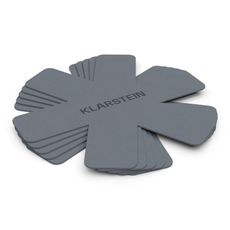 Klarstein Noto Endurance Felt Set, súprava plstených podložiek, 5 ks, mäkká, v tvare hviezdy, O 38 cm