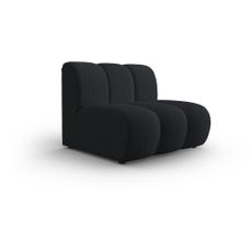 Čierny modul pohovky Lupine – Micadoni Home