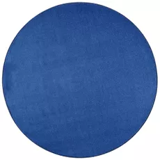 Hanse Home Collection koberce Kusový koberec Nasty 101153 Blau kruh - 133x133 (priemer) kruh cm