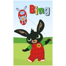 Detský uterák Zajačik Bing - motív Púšťanie draka - 100% bavlna - 30 x 50 cm