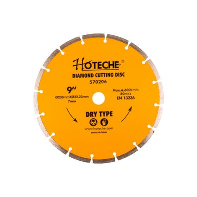 Diamantový rezný kotúč, 230 mm, segmentový - HT570206