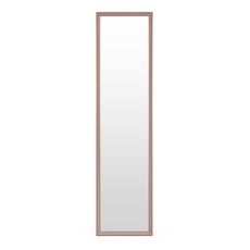 ModernHome Veľké stojace zrkadlo 148 cm - hliníkový rám