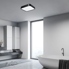 Rabalux 71256 - LED Kúpeľňové stropné svietidlo SAMIRA LED/48W/230V IP44 čierna