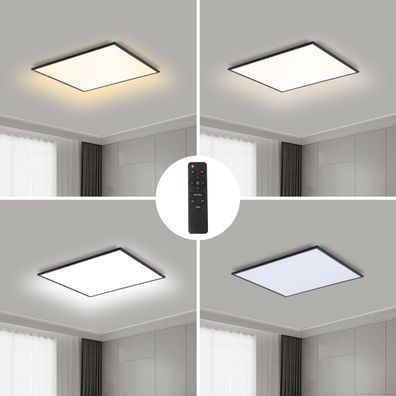 Brilagi - LED Stmievateľné svietidlo SLIMFRAME LED/36W/230V 45x45 cm čierna + DO