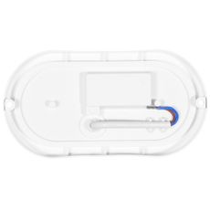 Ecolite LED-BH18W-BI -LED Vonkajšie nástenné svietidlo BULK LED/18W/230V IP54 biela