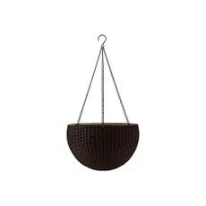 Plastový závesný a nástenný kvetináč ø 35 cm Hangingsphere – Keter