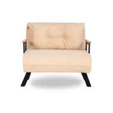 Hanah Home Rozkladacie kreslo Sando 60 cm krémové