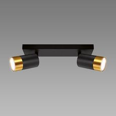 Luster PUZON SPT GU10 2L BLACK/GOLD 04125 LS2