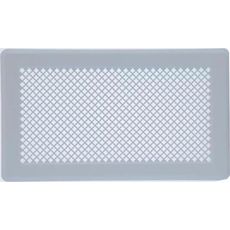 Vetracia mriežka K4-ML-B  biely rám 195x335