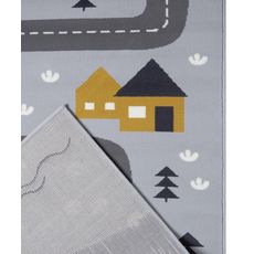 Hanse Home , DOPREDAJ: 160x220 cm Detský koberec Adventures 104535 Grey/mustard, 160x220, šedá, detská izba