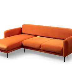 Hanah Home Rohová pohovka Sevilla oranžová