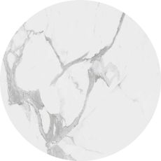SADA 2x Konferenčný stolík OREO pr. 43/53 cm čierna/dekor mramoru