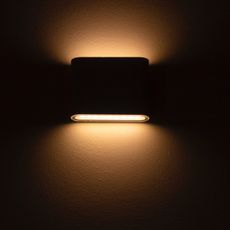 Zuma Line SJ22621- LED Vonkajšie nástenné svietidlo SHADOW LED/12W/230V IP65 čierna