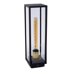 Lucide 27805/50/30 - Vonkajšia lampa LAURENS 1xE27/15W/230V IP54 50 cm čierna