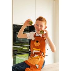 Detská zástera z recyklovanej bavlny Honey - Tiseco Home Studio
