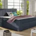 Posteľ Boxspring Alicia 200 x 180, modrá (látka - ba 09)