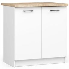Kuchynská skrinka OLIVIA S80 2D - biela