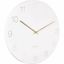 Karlsson 5762WH dizajnové nástenné hodiny, pr. 40 cm