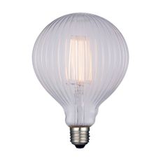Teplá LED filamentová žiarovka E27, 4 W Lines – Markslöjd