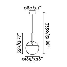 FARO 28210 - Luster na lanku MINE 1xE27/40W/230V
