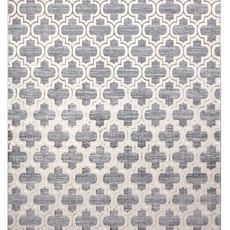 Dywany Łuszczów Kusový koberec Core W6764 Trellis grey/cream - 80x150 cm