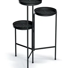 Prosperplast Květinový stojan TOLA STAND 50 cm černý