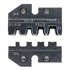 Lisovací profil do krimpovacích klieští pre neizolované otvorené konektory 2,8 + 4,8 mm - 974904