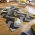 Flair Rugs koberce Kusový koberec Hand Carved Aurora Grey / Ochre - 200x290 cm