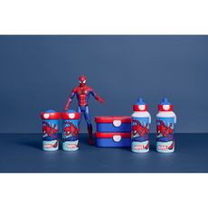 2 ks detského desiatového boxu s fliaš Spiderman – Mepal