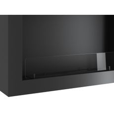 InFire - Nástenný BIO krb 80x56 cm čierna
