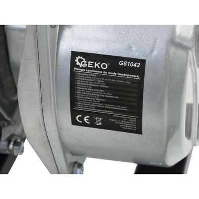 Benzínové čerpadlo na vodu Geko G81042