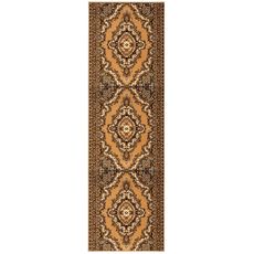 Alfa Carpets , AKCIA: 250x120 cm Behúň na mieru TEHERAN T-102 beige, béžová, chodba / predsieň