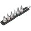 Wera 003997 Zyklop 1/2" T25 ÷ T55 Belt C 3 TORX® HF bitové hlavice s funkciou držania (sada 6 kusov)