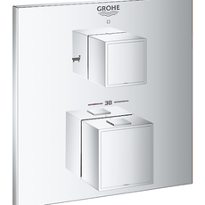 Termostat Grohe Grohtherm Cube bez podomietkového telesa chróm 24155000