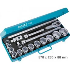 Gola sada 3/4", 18 dielov - 1002 (HA001736)